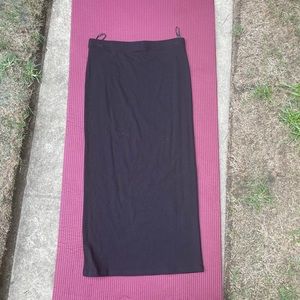 COPY - Never worn black maxi skirt